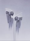 Crystal Bow Fashion Earrings 