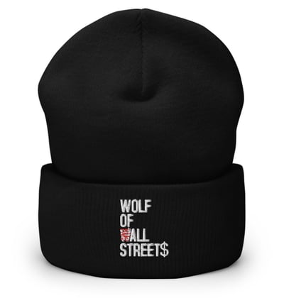 Image of KALVIARI WOLF OF ALL STREET$ BEANIE 