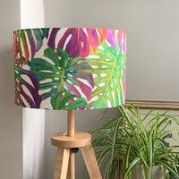 Image of Tropical Hawaiian Leaves Canvas Summer Shade