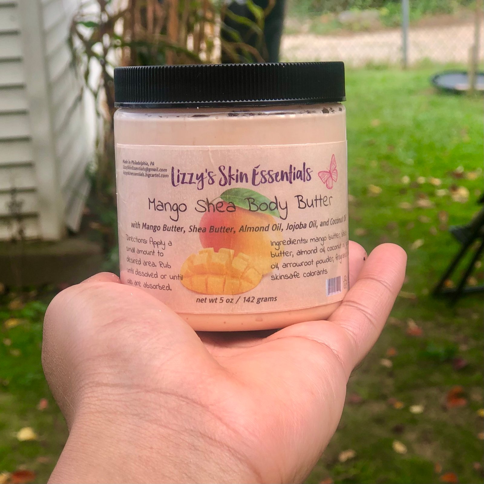 mango shea body butter