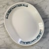 1970s Corelle Old Town Blue Serving Platter