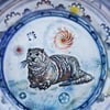 Small Otter Porcelain Dish