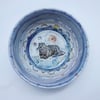 Small Otter Porcelain Dish