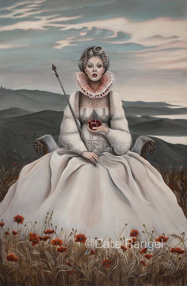 Image of "The Empress"/Original Painting/24x36