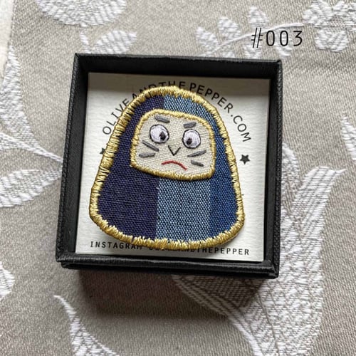Image of Broche »Daruma »