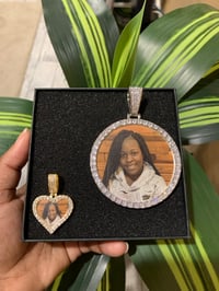 Image 5 of Small Heart picture pendant- Kid Friendly