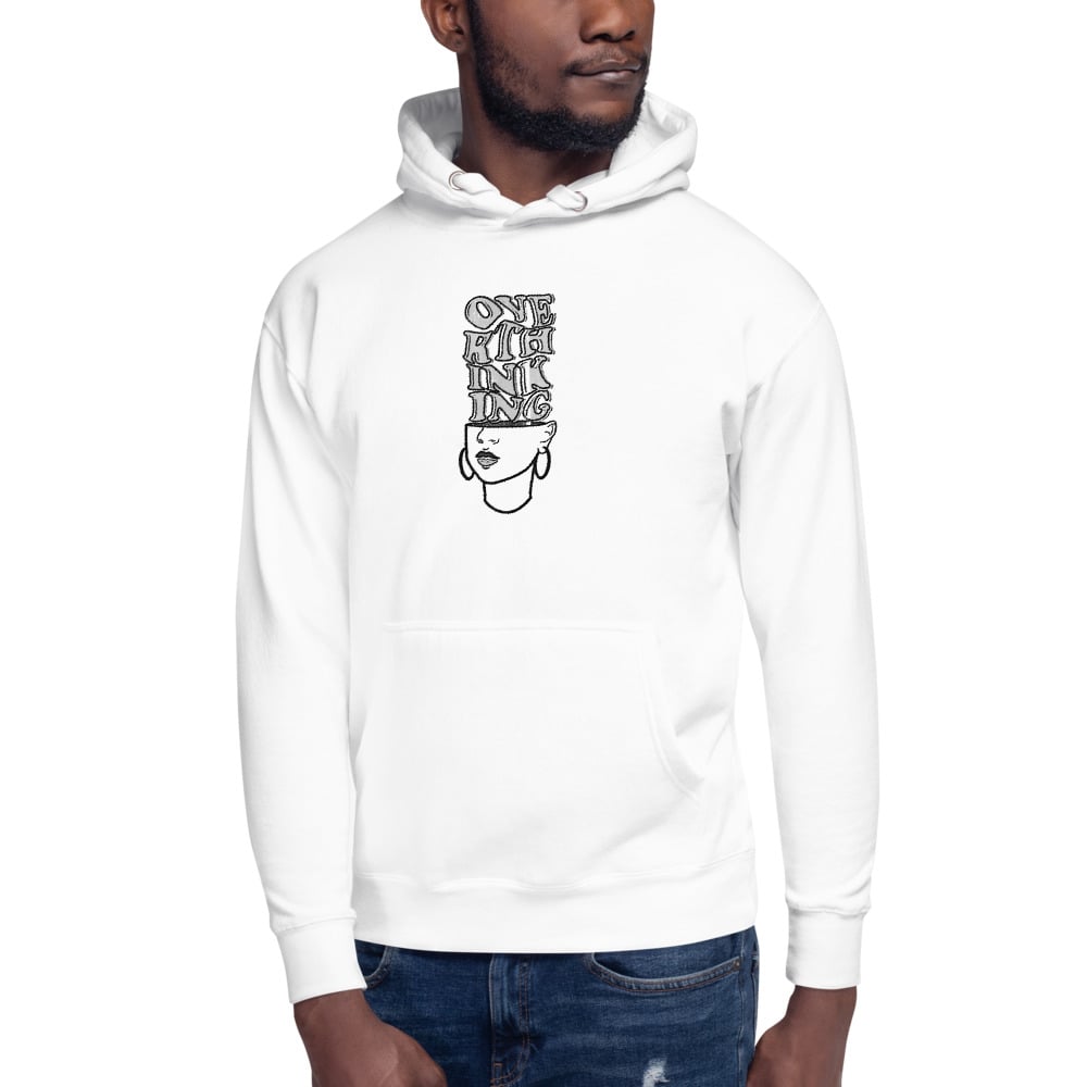 Overthining Hoodie - White