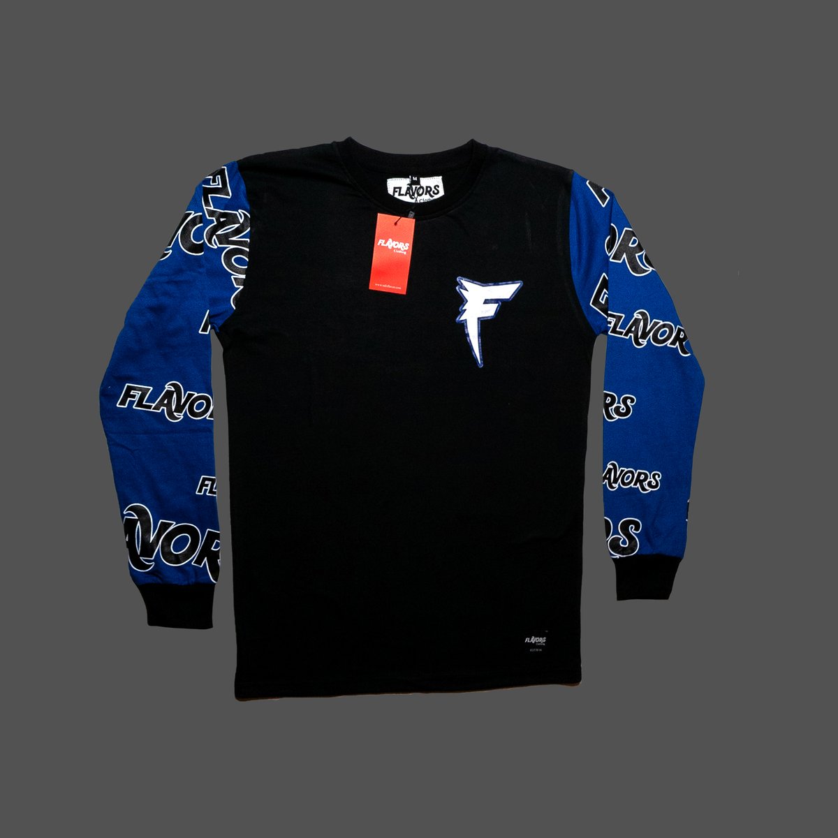 Image of Blue & Black F Long Sleeve 