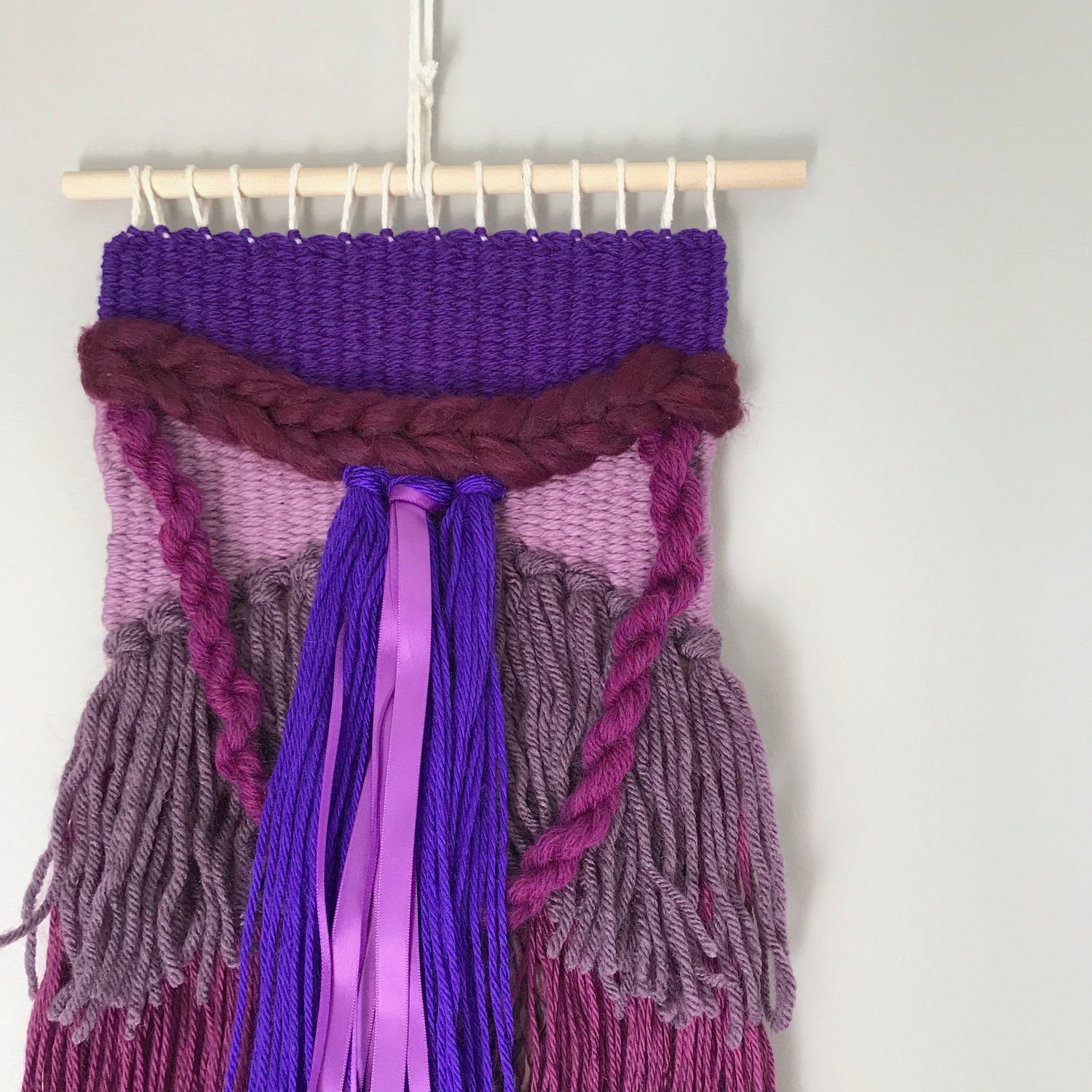 Image of *CLEARANCE* Long Purple Weaving 