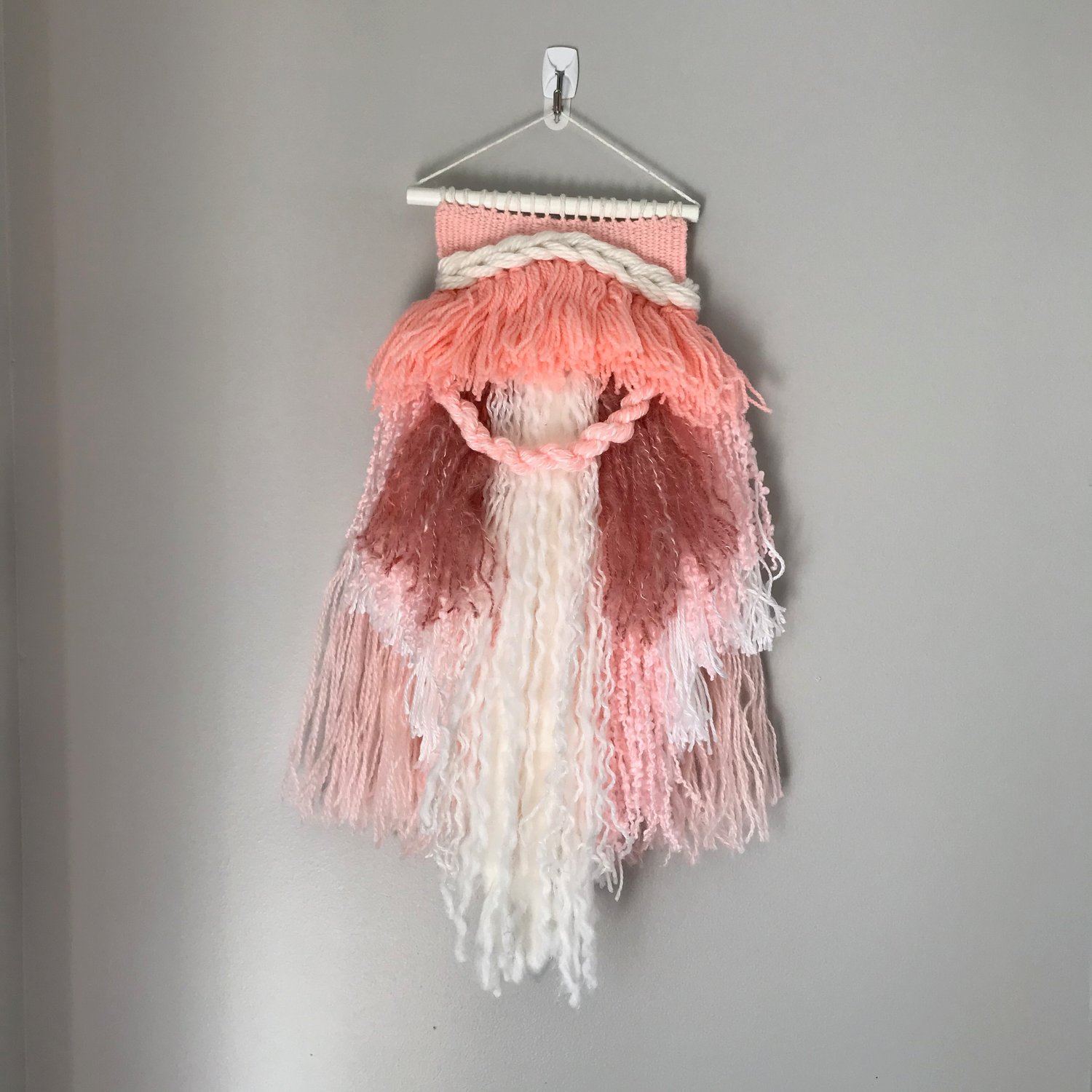 Image of *CLEARANCE* Baby Pink Weaving 