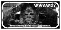 Image 2 of "WHAT WOULD A WOOKIE DO?" SCREENED MINI POSTER