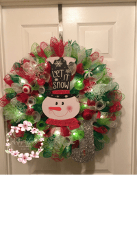 Image 3 of Deco Mesh Wreath