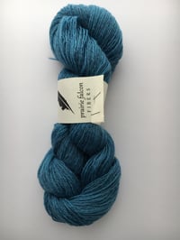  Superwash Wool & Mohair Sport weight (Luminescent Blue)