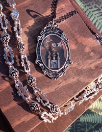 Victorian Castle Rosary Necklace