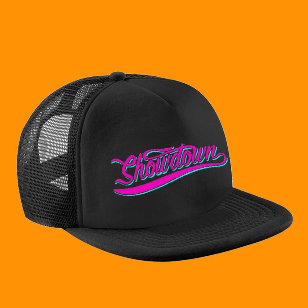 Showdown - Vintage Snapback Trucker (Black)