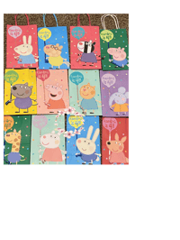 Image 1 of Peppa pig inspired party favor bags