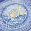 Mermaid Celestial Moonphase Porcelain Bowl