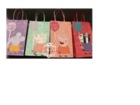 Image 2 of Peppa pig inspired party favor bags