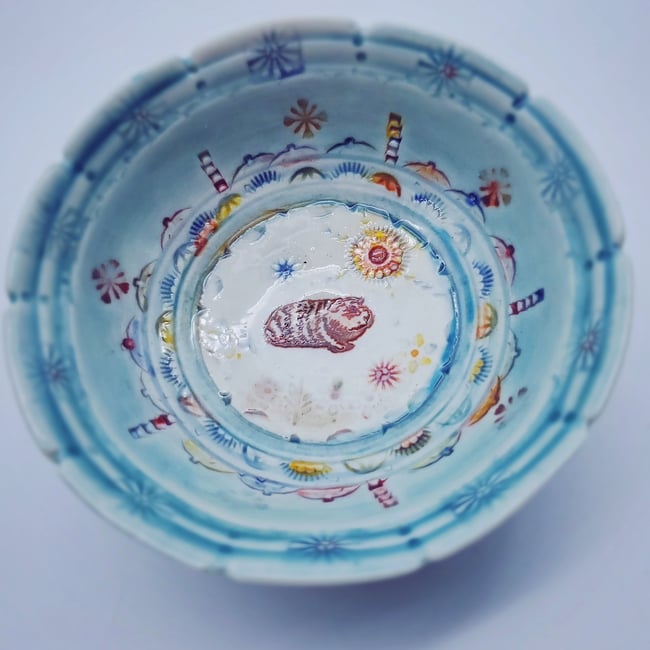 Guinea Pig Porcelain Dish