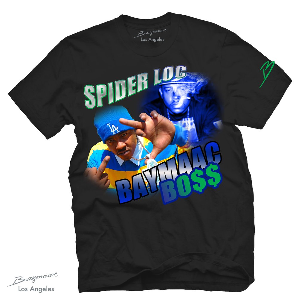 Image of BAYMAAC "Spider Loc Tour" T-Shirt