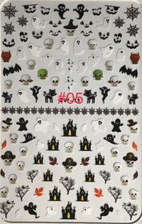 Image 1 of Halloween Nail Stickers 