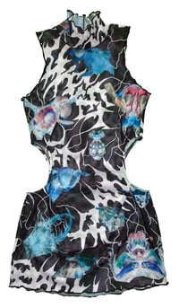 Image 1 of Ungeziefer’ cut-out dress (black)