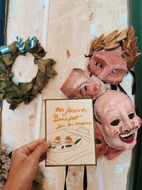 Image 2 of Blue stripes  Old cotton shirt 1/1 Limited edition