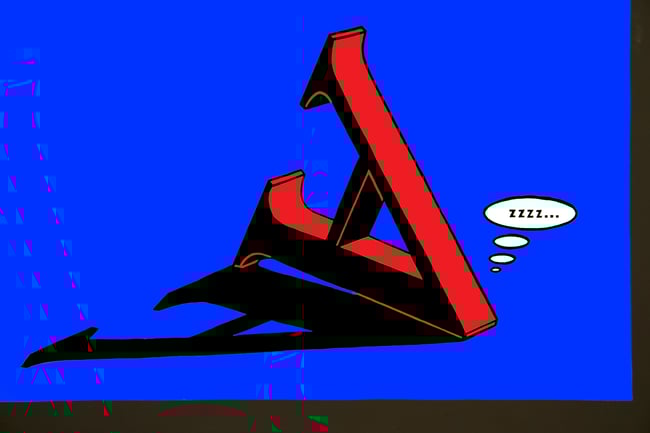 "A Sleep" Original Canvas