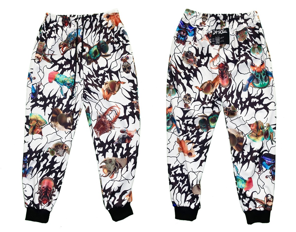 Image of Ungeziefer’ full-print pants (white)