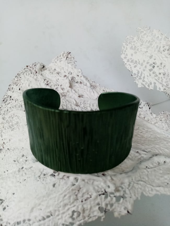Pulsera Rallada Verde