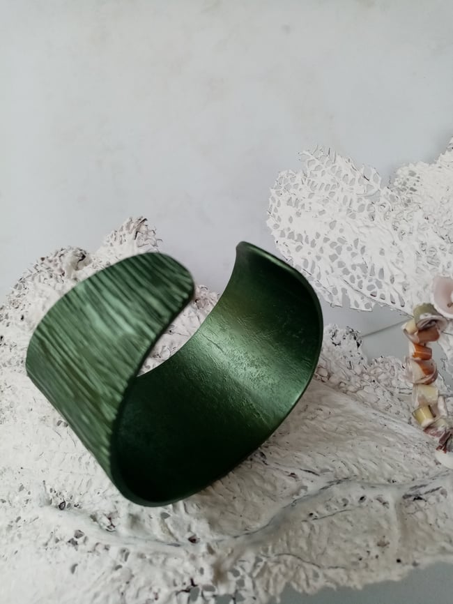 Pulsera Rallada Verde
