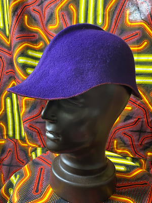 Image of Purple Felt Cap