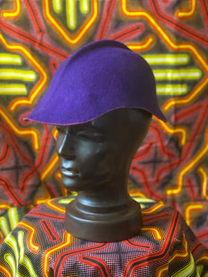 Image of Purple Felt Cap