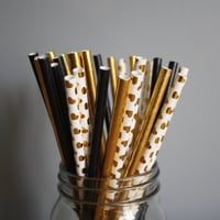 Image 1 of Je T'aime Party Straws