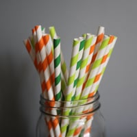 Image 1 of RAWR! Party Straws 