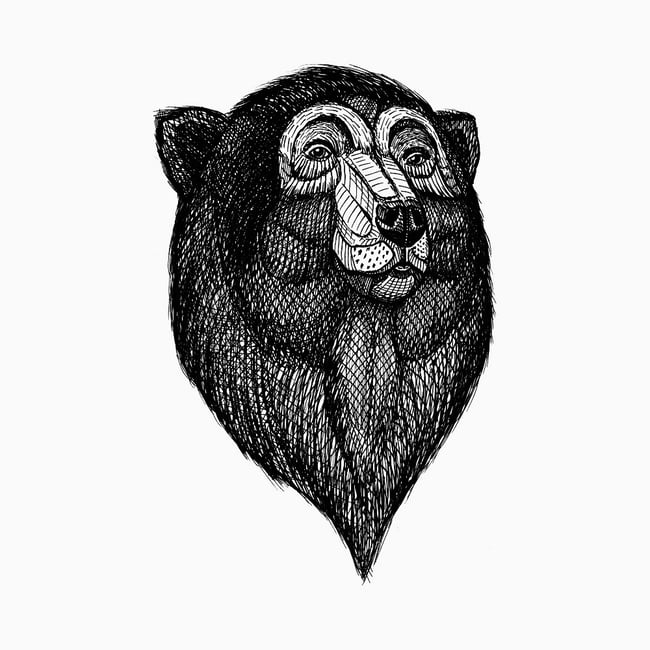 Russian Brown Bear T-Shirt