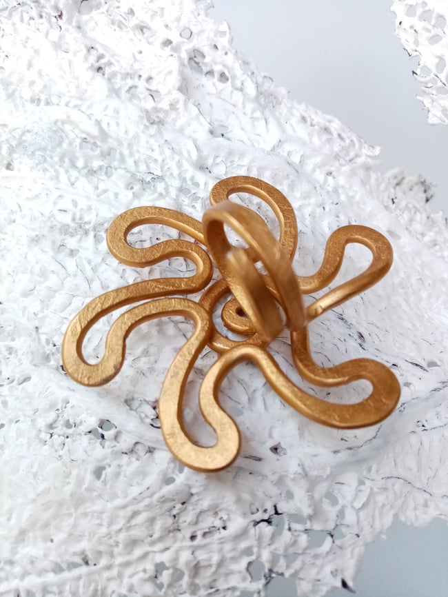 Anillo Gran Sol (Dorado / Plateado / Verde)