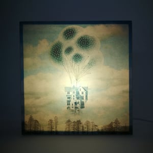 Image of Raíces y Globos 28x28 cm