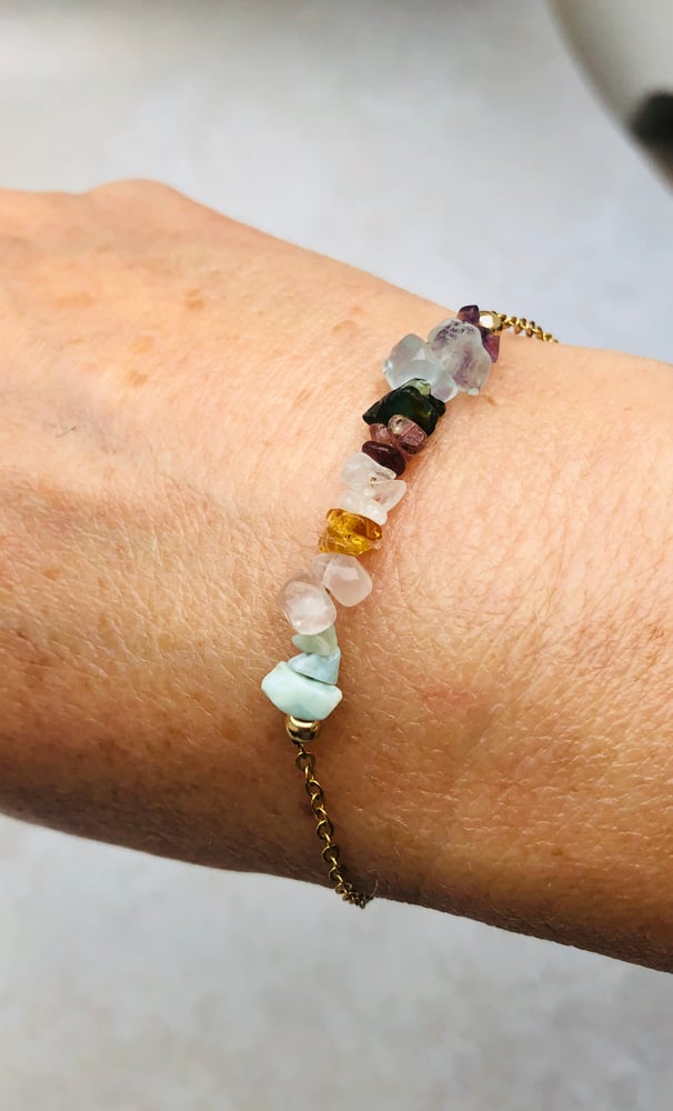 Image of Personal Bracelet - Candishop: choose from 2 to 14 Gemstones