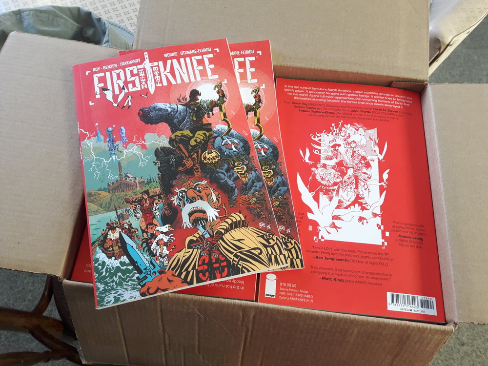 Image of FIRST KNIFE - THE TRADE PAPERBACK!