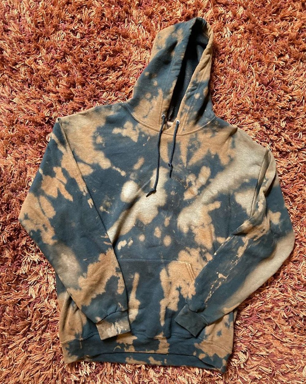 BLACK/BROWN BLEACH DYED SET