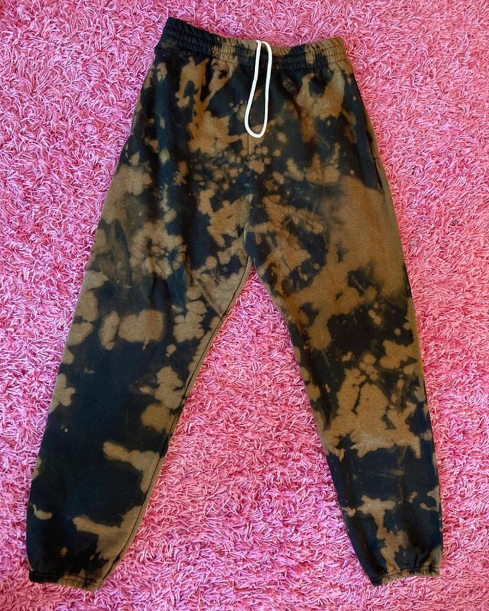 BLACK/BROWN BLEACH DYED SET