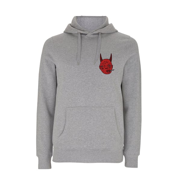 Image of  Devil Hoody in Grey  