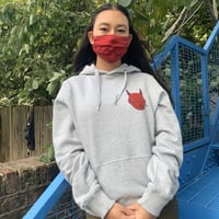Image 2 of  Devil Hoody in Grey  