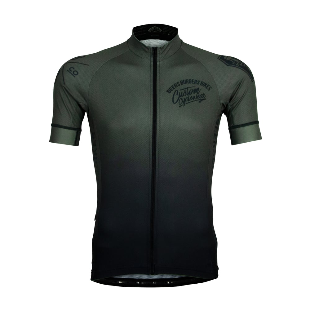 Image of Olive Grey Fade Jersey