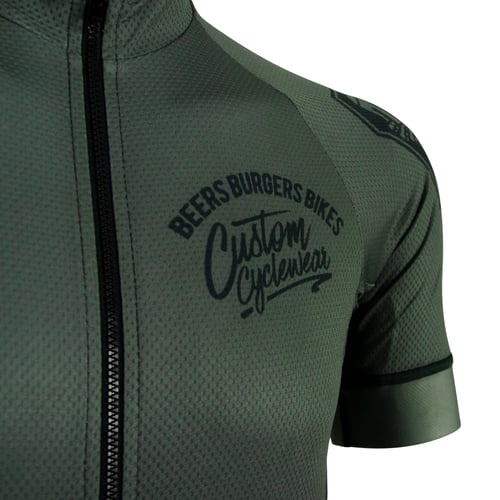 Image of Olive Grey Fade Jersey