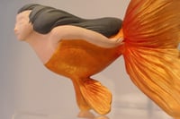 Image 2 of Goldfish Mermaid Original Sculpture - Wisdom