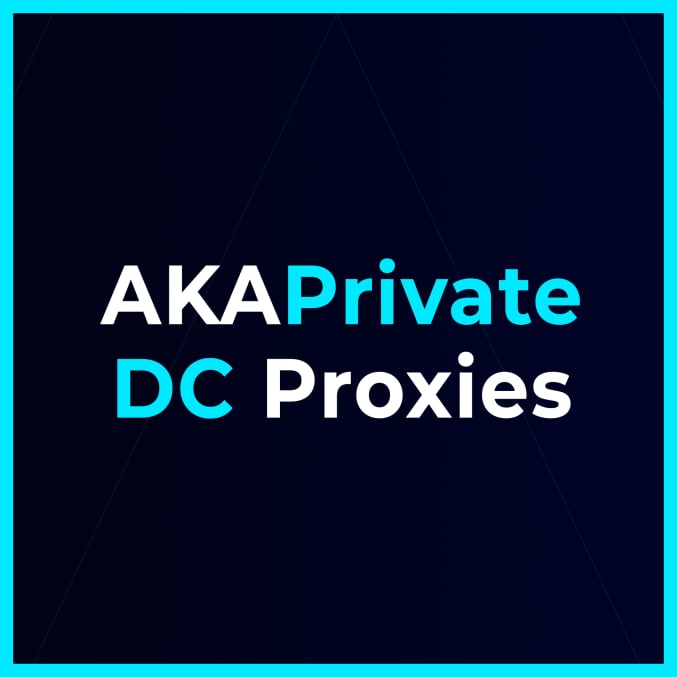 Image of AKAPrivate DC Proxies