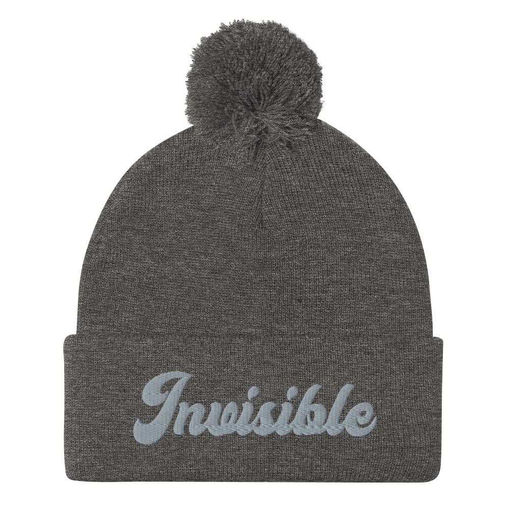 Image of INVISIBLE BEANIE - HEATHER GRAY