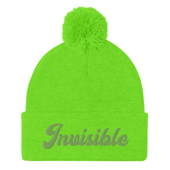 Image of INIVISIBLE BEANIE - NEON GREEN
